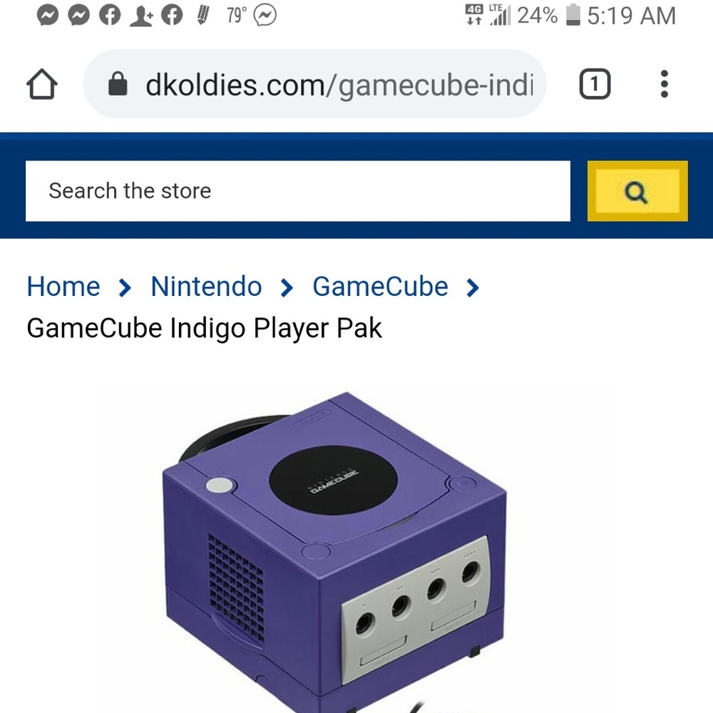 Game cube without cords